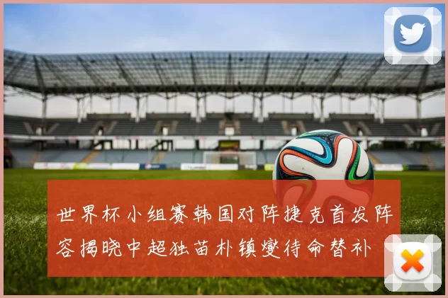 世界杯小组赛韩国对阵捷克首发阵容揭晓中超独苗朴镇燮待命替补